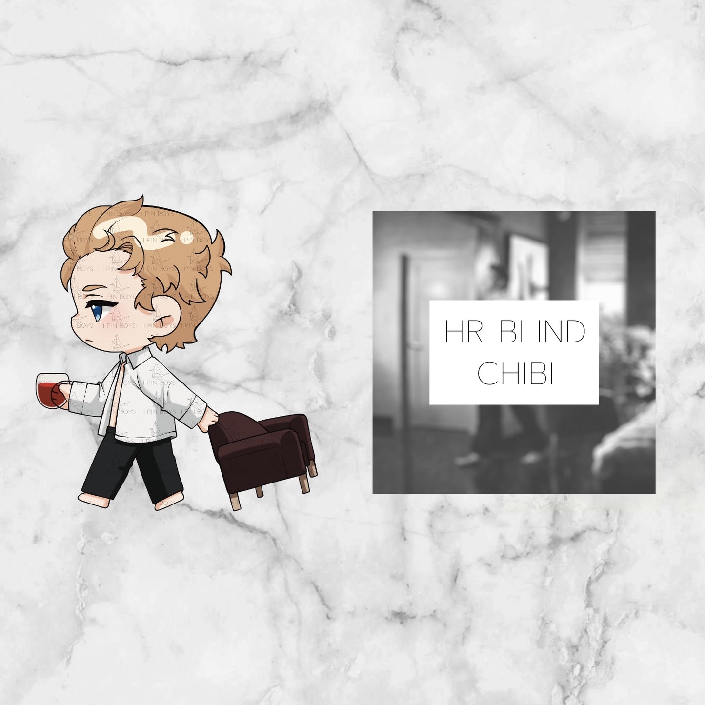 The Chair + Blind Set