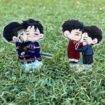 Hollanov & Skip Acrylic Stands