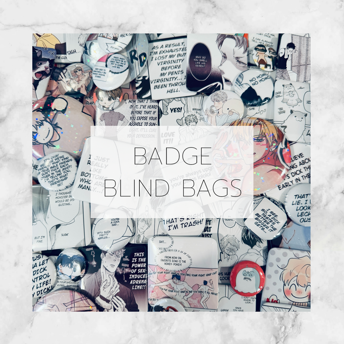 Badge Blind Bags