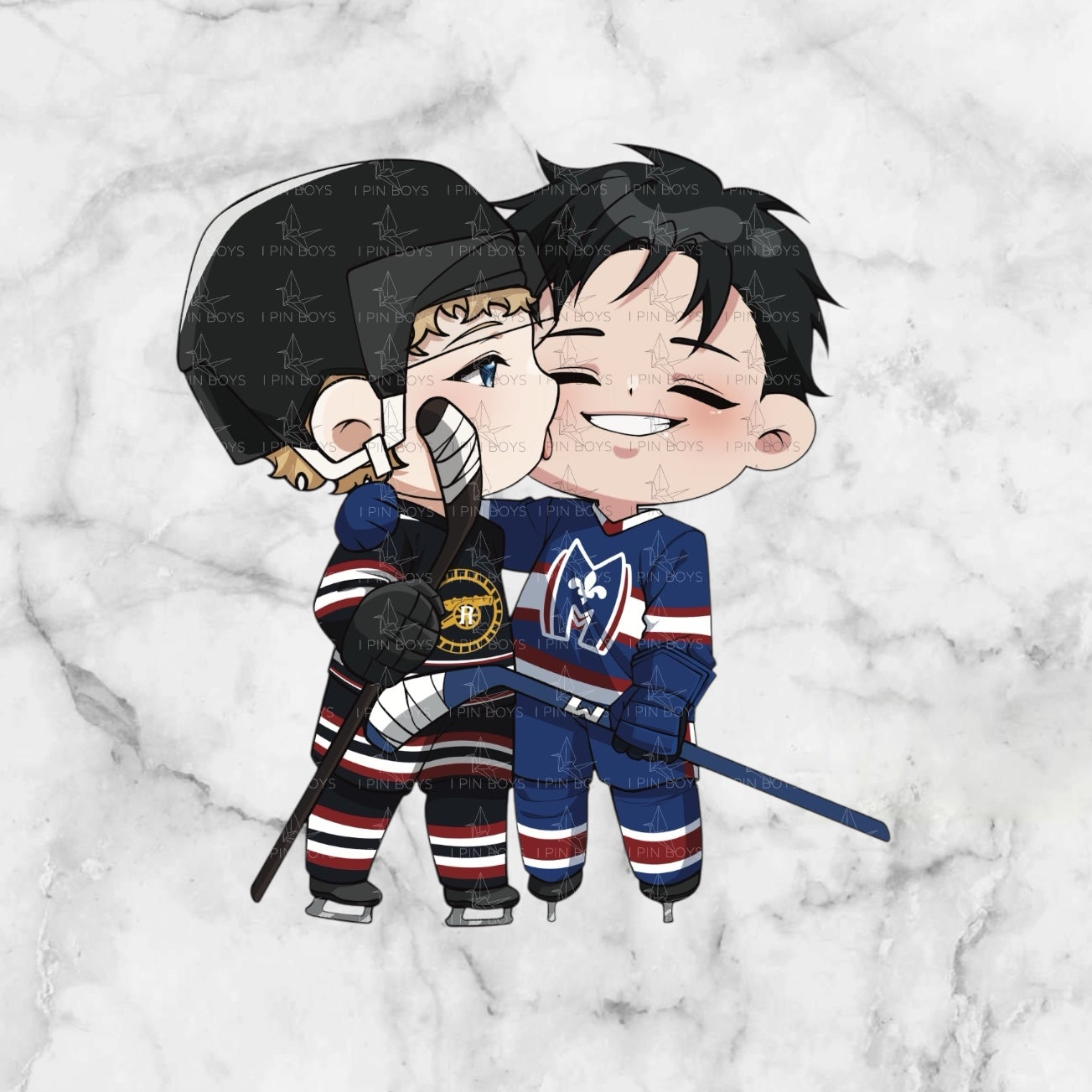 Hollanov & Skip Acrylic Stands