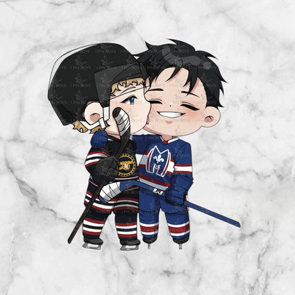 Hollanov & Skip Acrylic Stands