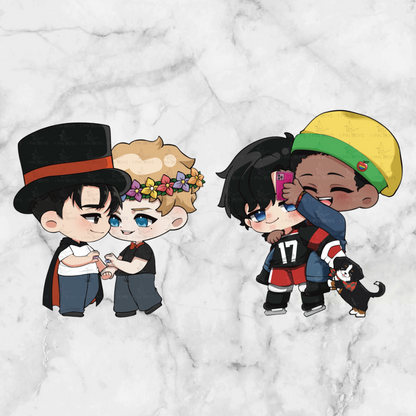 TLG & RM Chibi Set