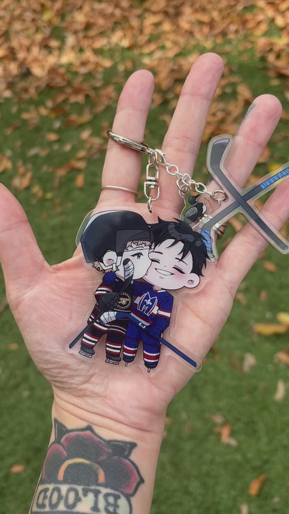 Hollanov & Skip Keychain + Charms