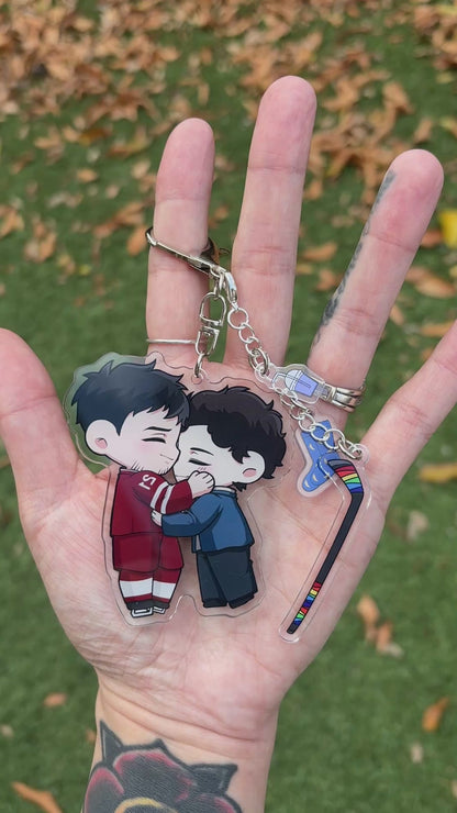 Hollanov & Skip Keychain + Charms
